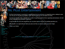 Tablet Screenshot of nicpicot.com